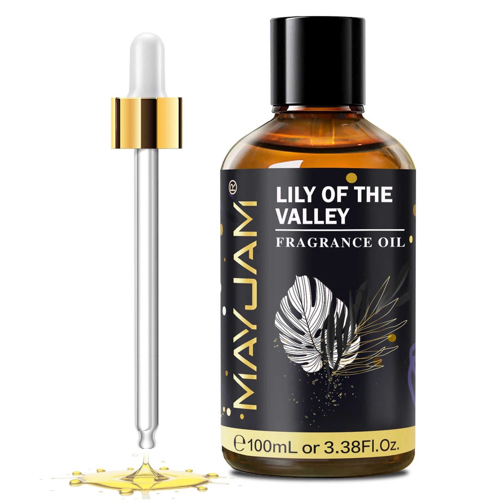 MAYJAM 100ml Fragrance Oils with Dropper For Humidifier Car Diffuser White Musk Bubble Gum Sea Breeze Freesia Baby Powder