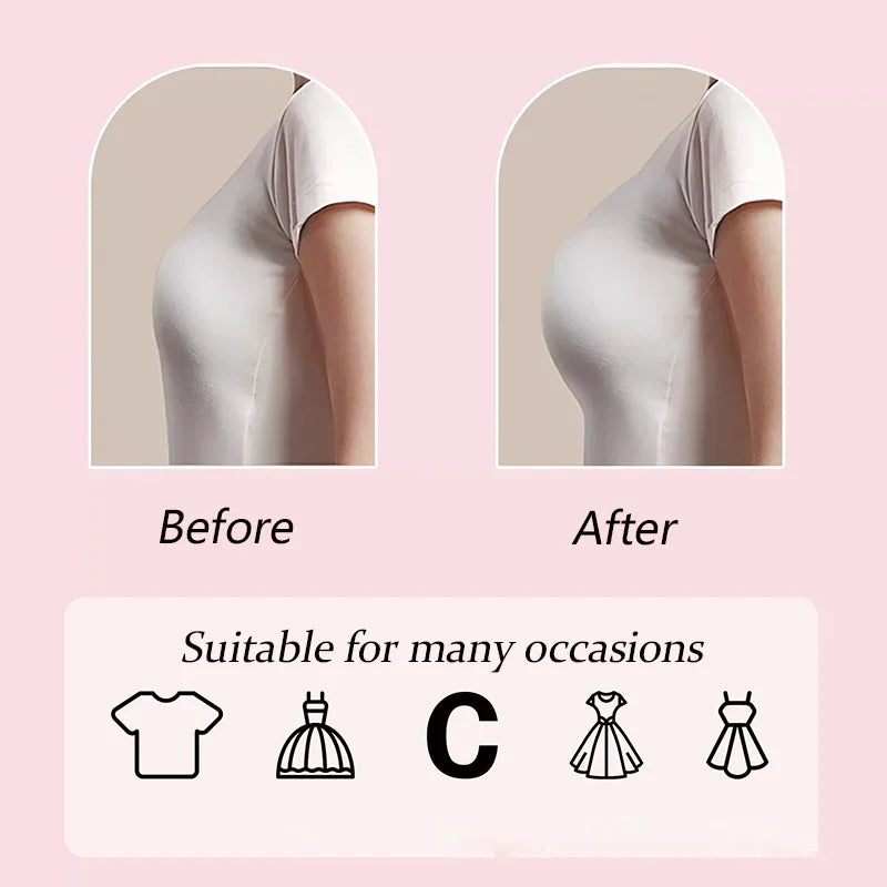 5CM Nipple Tape Chest Sticker Reusable Invisible Adhesive Strapless Bra Thickened Silicone Bra Lift Breast Nipple Cover