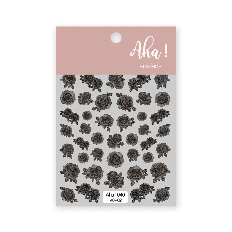 1pc Cute White Cloud Nail Stickers Ultra Thin Nail Art Stickers Self Adhesive Decals Star Moon/Flower/Clouds Kawaii Nail Decals