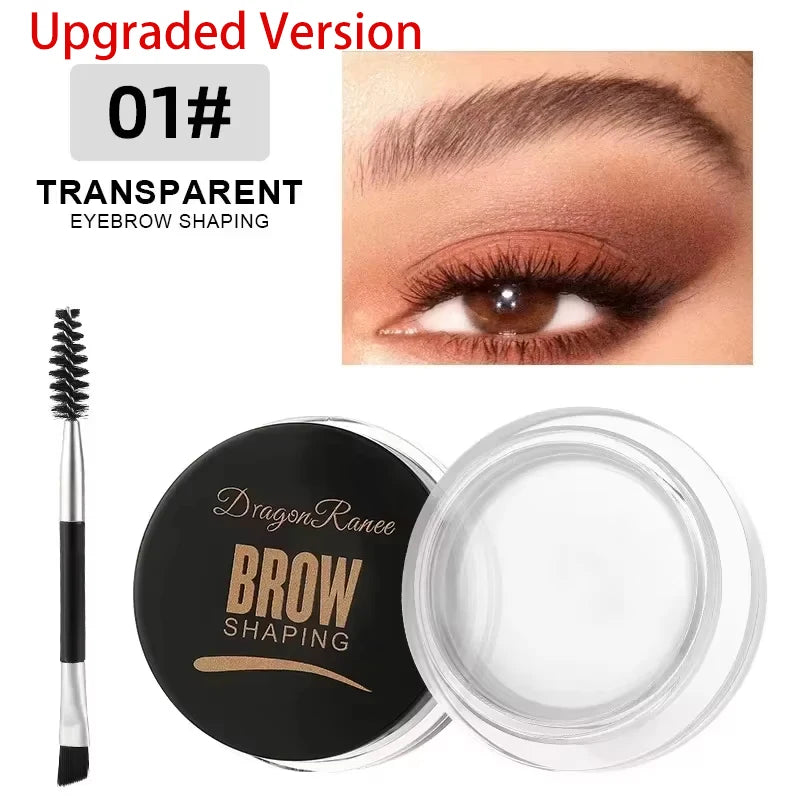 Matte Eyeliner Eyebrow Cream Gel Waterproof Long Lasting Contouring Brown Black Brow Cream Wild Eyebrows Cream Concealer