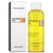 MAYJAM 118ml 236ml Pure & Natural Vitamin E Oil for Skin Hair Nails & Face Care Deeply Nourishing Moisturizing Massage Oil