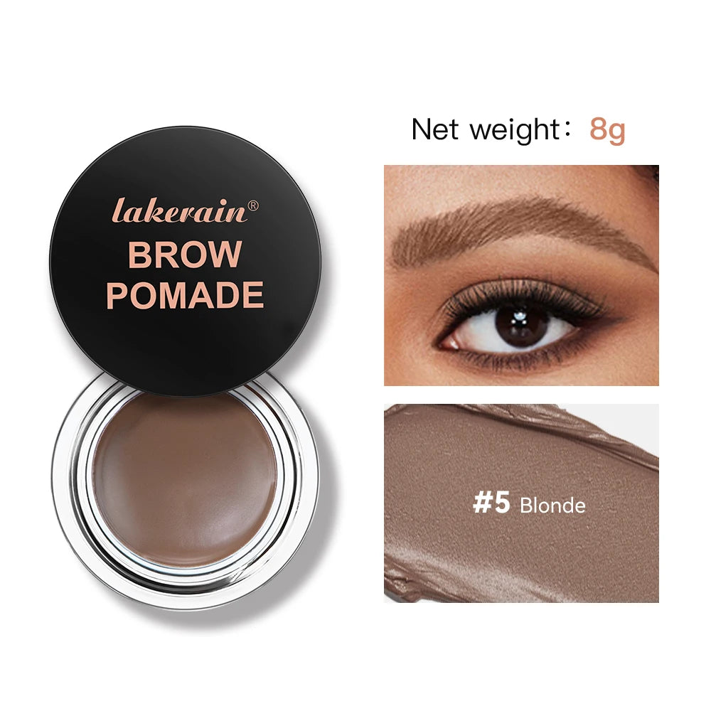 Wild Eyebrow Cream Smooth Styling Eyebrow Pomade Setting Eyebrow Wax Smudge Proof Eyebrow Dye Cream