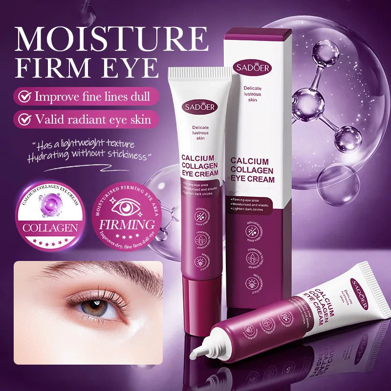 Instant Eye Bag Reduce Eye Cream Anti Fat Particles Dark Circles Puffiness Fade Fine Lines Lift Brighten Korean Beauty Eye Care