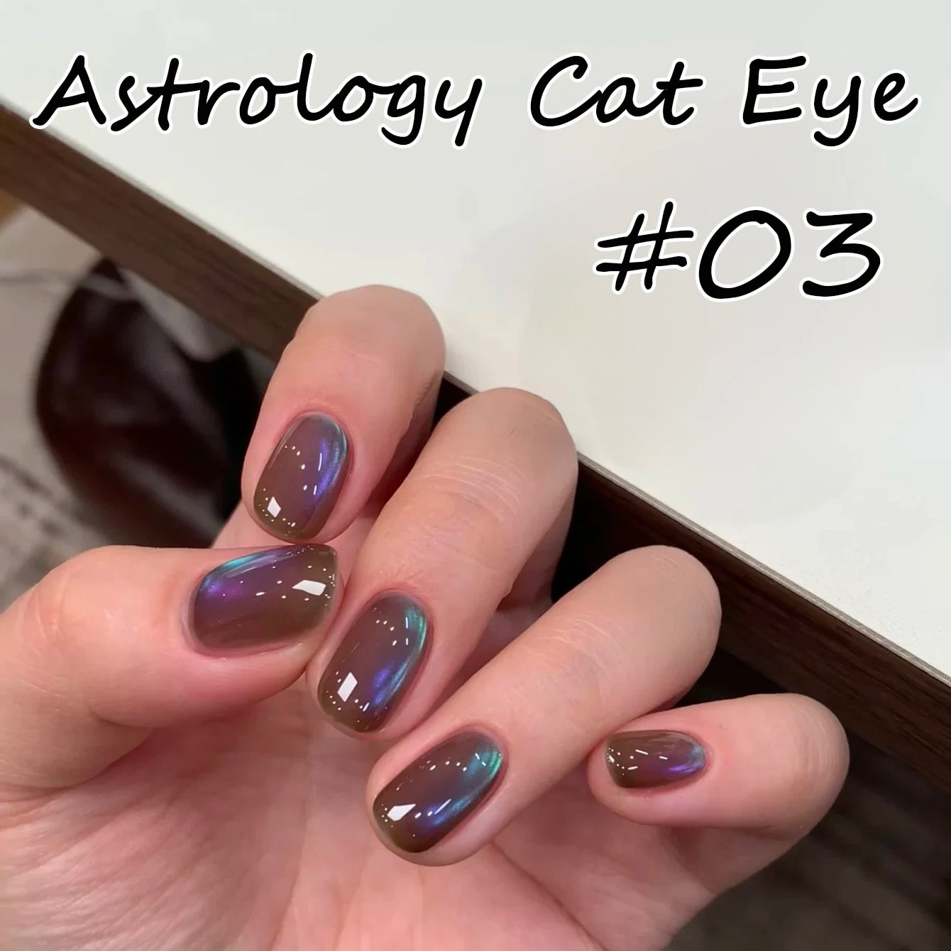 WS 10ML Sunlight Cat Eye Gel Nail Polish Autumn Winter Whitening Wine Red Color Light Sunset Glow Cat Eye Glass Beads Nail Atr