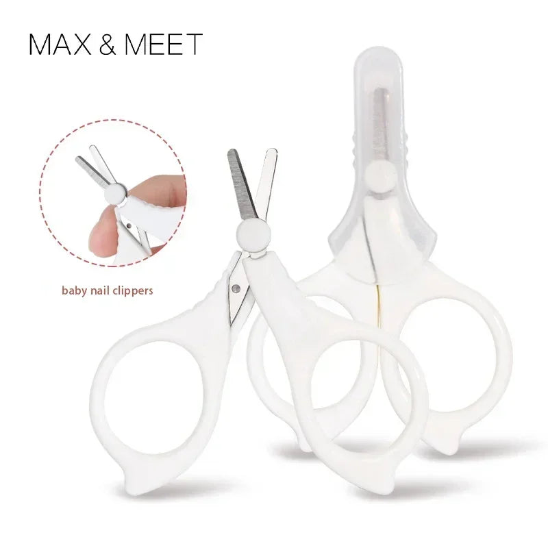 Safety  Scissors Trimmer Manicure Cutter Special Scissor Babies Care Tools Accessories Newborn Baby Nail Clipper Convenient