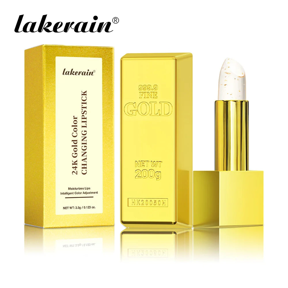 Lakerain Color Changing Lipstick Long Lasting Moisturizing Nourishing Lips Plumper Waterproof Makeup Lip Care Cosmetics