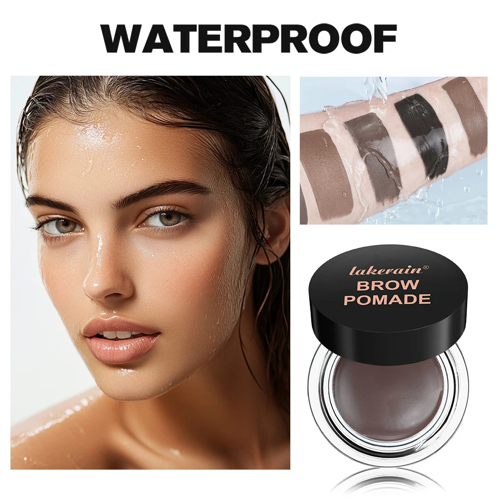 Wild Eyebrow Cream Smooth Styling Eyebrow Pomade Setting Eyebrow Wax Smudge Proof Eyebrow Dye Cream
