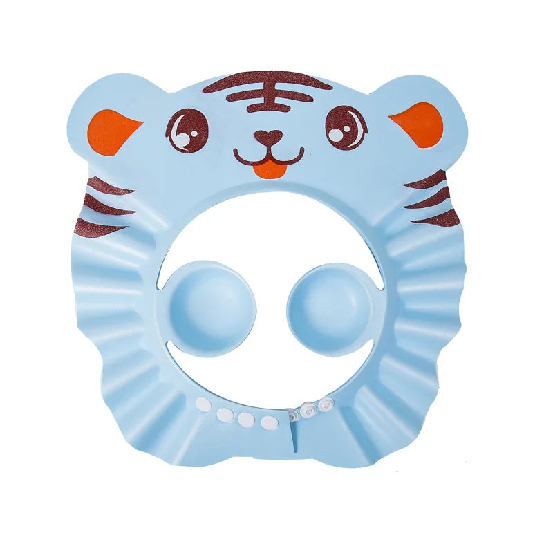 Safe Baby Shower Cap Bath Protection Soft Cap Hat for Baby Wash Hair Shield Baby Care Shampoo Cap