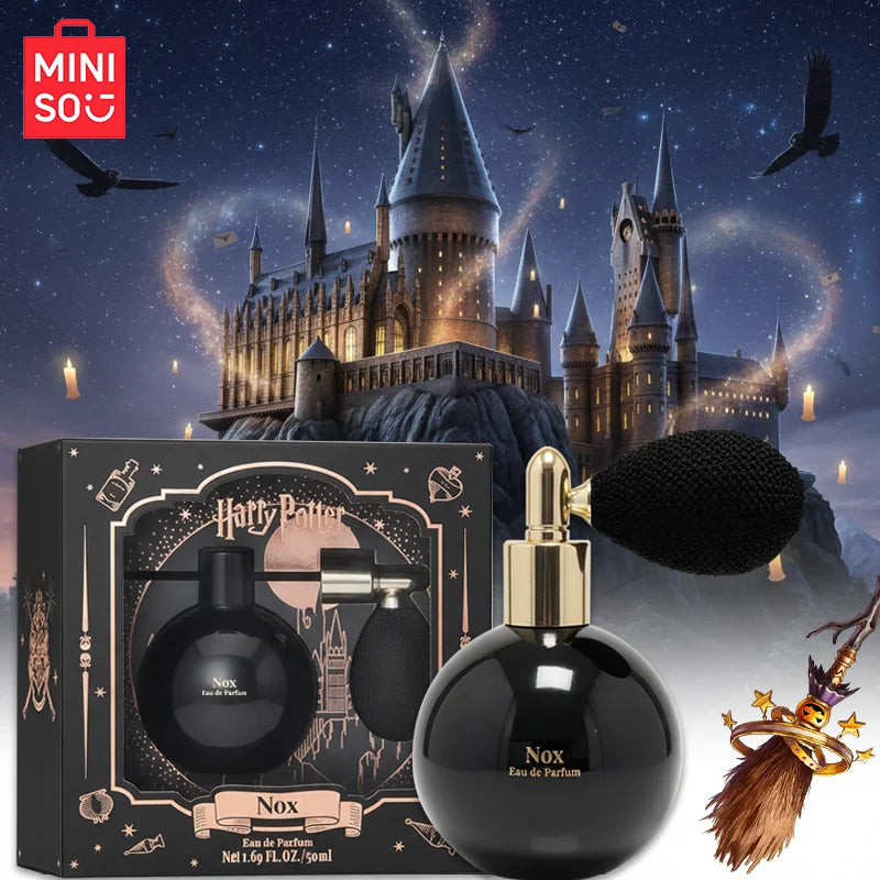 MINISO & HARRY POTTER Unisex Perfume Original Woody Floral Long-Lasting Fragrance Spray For Men Women Gift 50ml Birthday Present