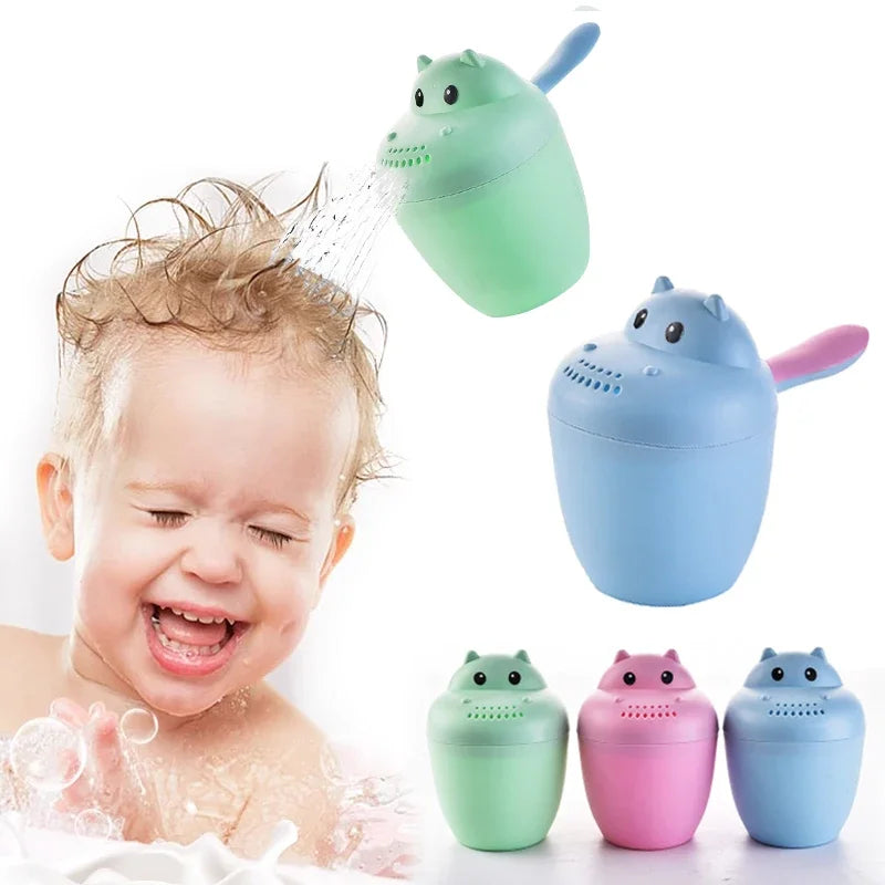 Baby Shampoo Rinser Durable Kids Shampoo Rinse Cup Bath Shower Washing Head Children Bathing Baby Shower Spoons