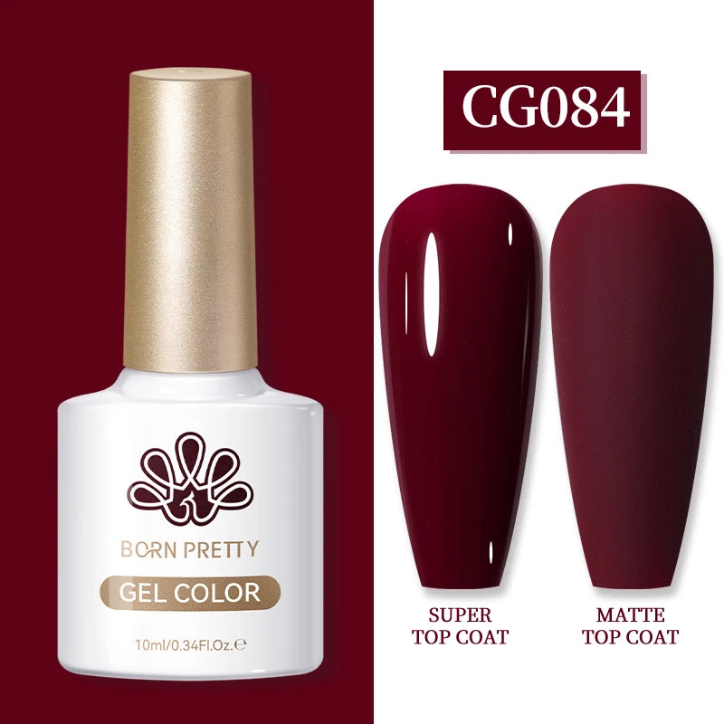 BORN PRETTY 10ML Nail Gel Polish Soak Off UV LED Semi Permanent Nail Salon Home Design French Nails Manicure Gel Nails