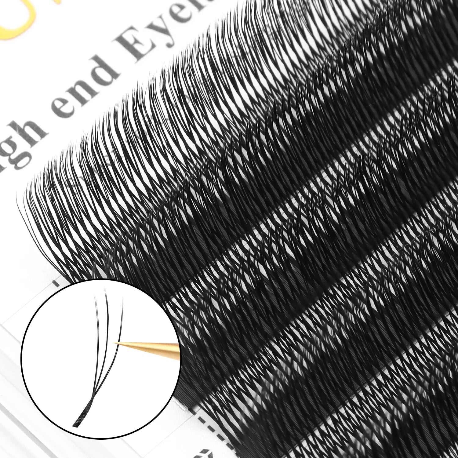 XIUSUZAKI  U-Shaped YY 3D 4D 5D Eyelash Extensions New Style U 2D YY Lashes Extension Mink Premade Volume Fans False Eyelashes