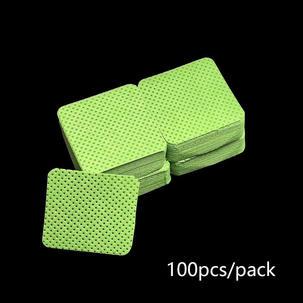 Lint Free Nail Wipes 300/200/100pcs Nail Supplies Nail Polish Remover Wipes Absorbent Soft Removal Tool for Nail Art