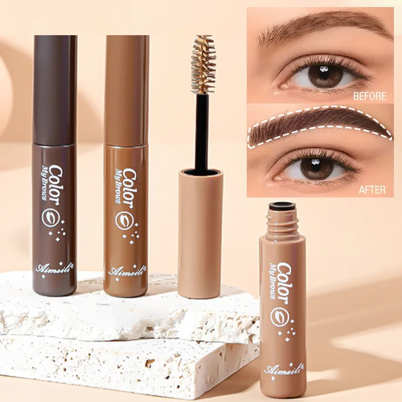 Natural Color Enhancement, Plump Eyebrow Dye Paste, Long-Lasting Waterproof Eyebrow Tattoo Dye, Cosmetics in 3 Colors