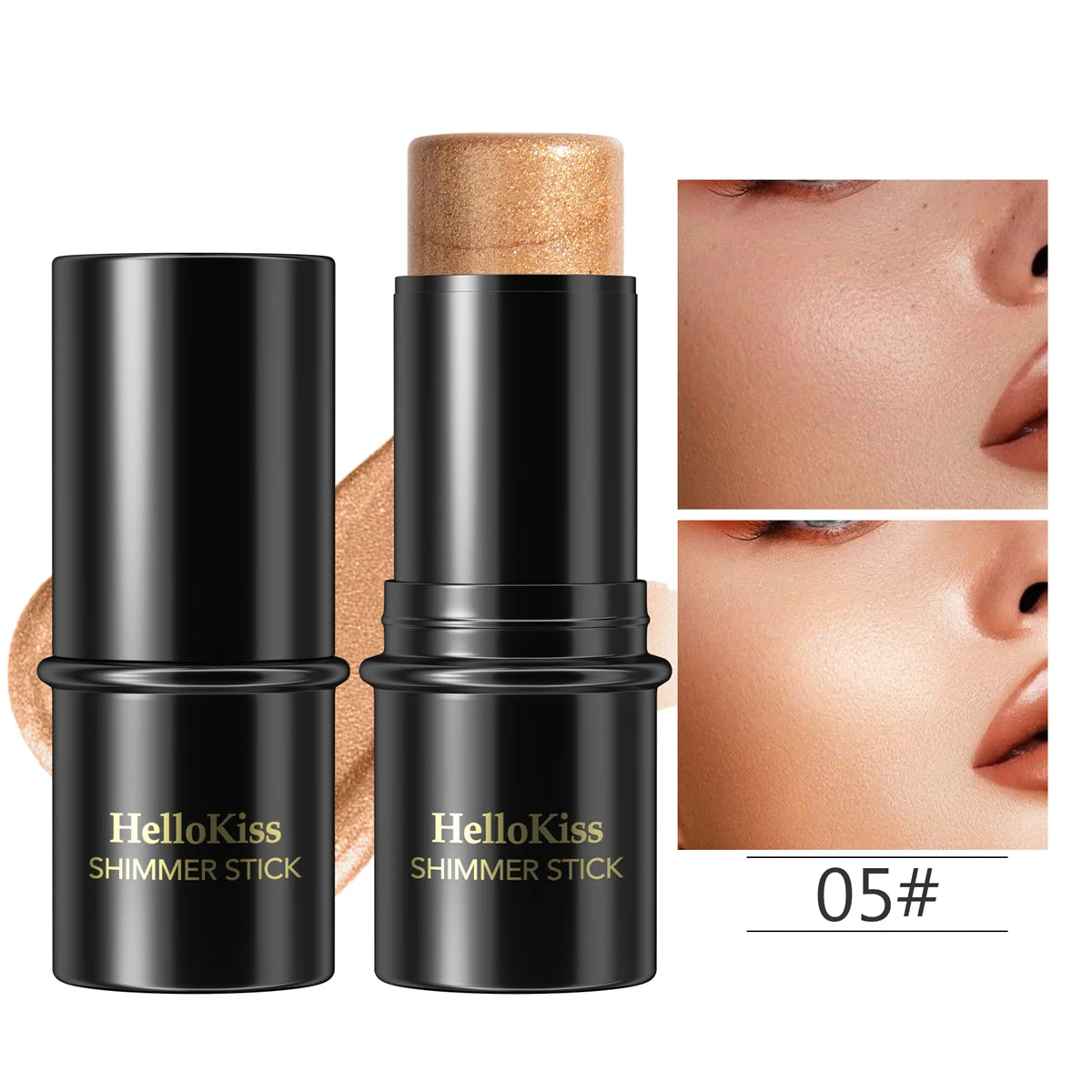 Face Bronzer & Contour Stick – Long-Lasting Smooth Formula for Sculpted Definition & Natural Warm Glow