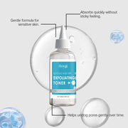 HOYGI Niacinamide Toning Solution Remover Acne Firming Wrinkles Brightening Glowing Facial Skin Care Toner Hydrating Exfoliator