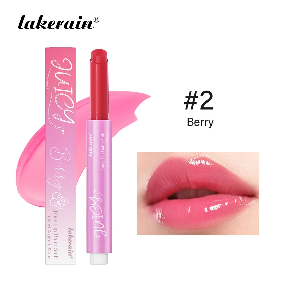 Juicy Color Changing Lip Balm Antioxidant Smooth Texture Evens Out Skin Tone Long Lasting Moisturizing Soothing Protecting Lip