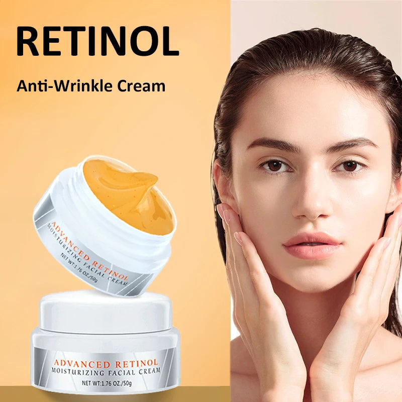 AUQUEST Retinol Wrinkle Face Cream Anti-Aging Smooth Fine Lines Facial Moisturizer Whitening Lift Firm Skin Care Beauty Health
