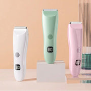 Children's Rechargeable Power Display Electric Clipper Universal Razor Electric Fader Can Be Washed for Babies Hair Clipper