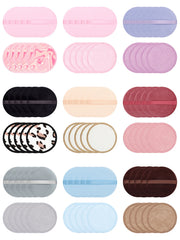 10Pcs Makeup Remover Pads Can Be Soaked in Water and Can Be Removed with Facial Makeup It Can Also Be Used with Makeup Remover.