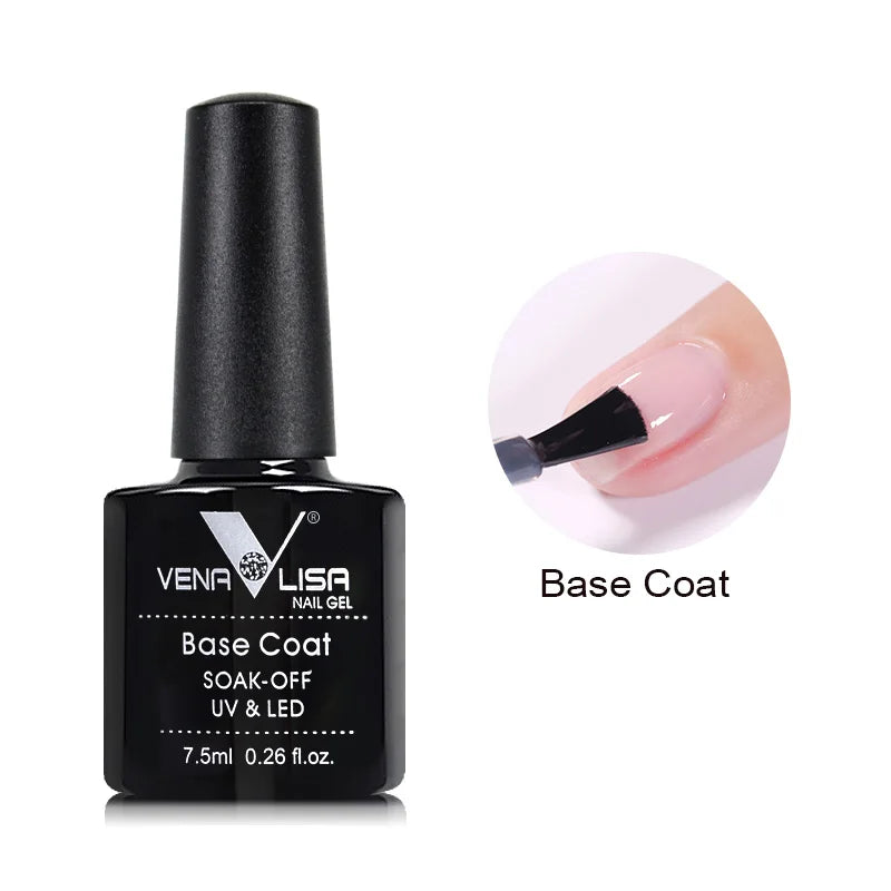 VENALISA Quick Construction Gel Jelly Color Semi Transparent Nail Gel Polish Fast Construction Soak Off UV LED Nude Pink Gel 7.5