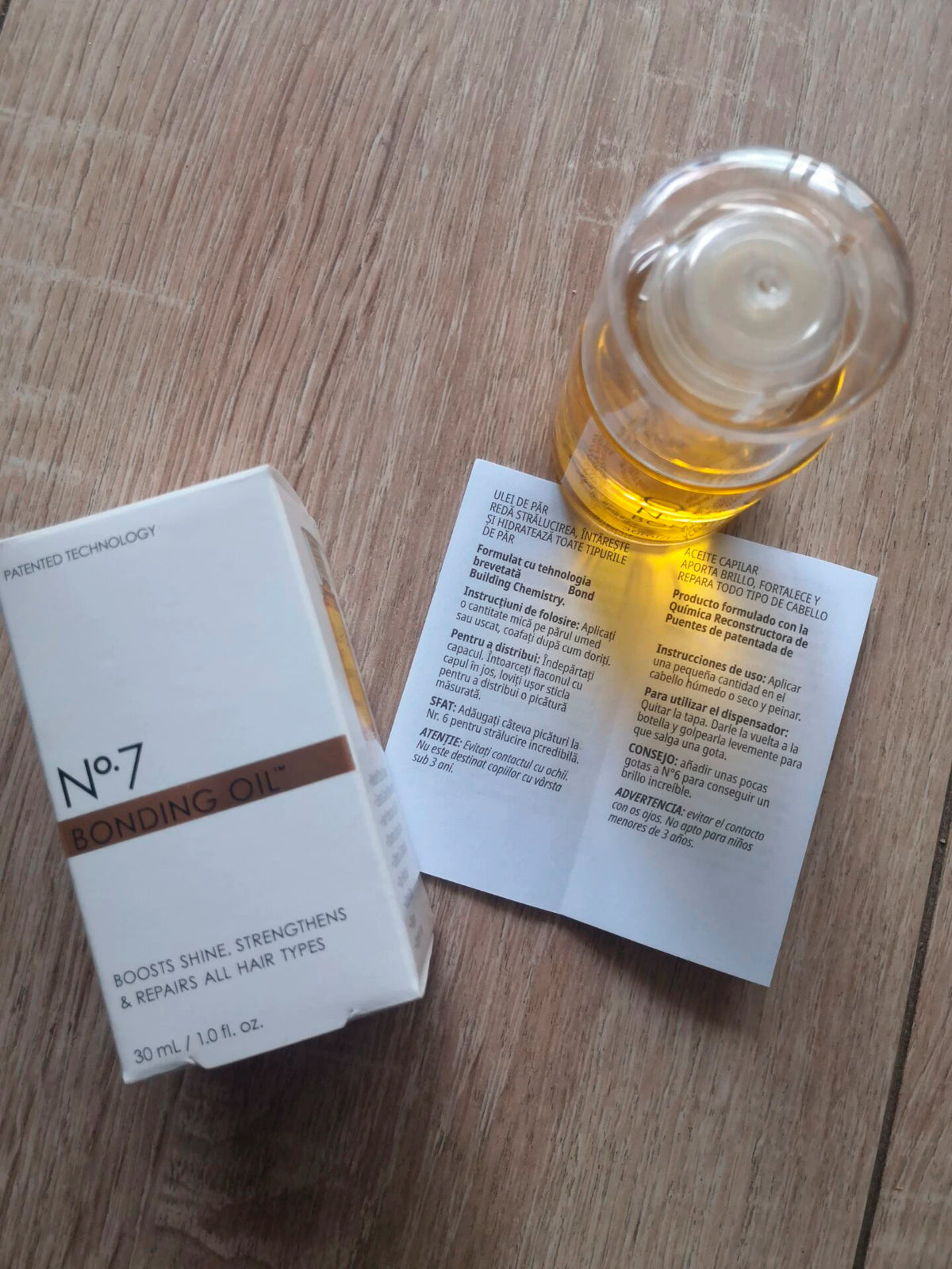 30ml No. 7 Bonding Oil Hair Care Repair Damaged Essential Oil Conditioners Increase Shine Softness Color Vibrancy Frizz