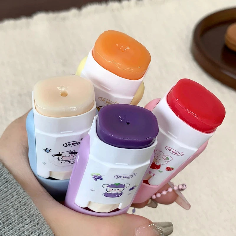 SHAQINUO Lip Balm 9g Moisturizing Deep Hydrating Anti-Dry Crack Repair Lip Lines Student Colorless Lip Care