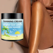 Body Tanning Lotion, Rich in Shea Butter and Coconut Oil, Deeply Moisturizing, Fast Absorbing, Non-Greasy, No Sunburn, Hypoallergenic for Men and Women