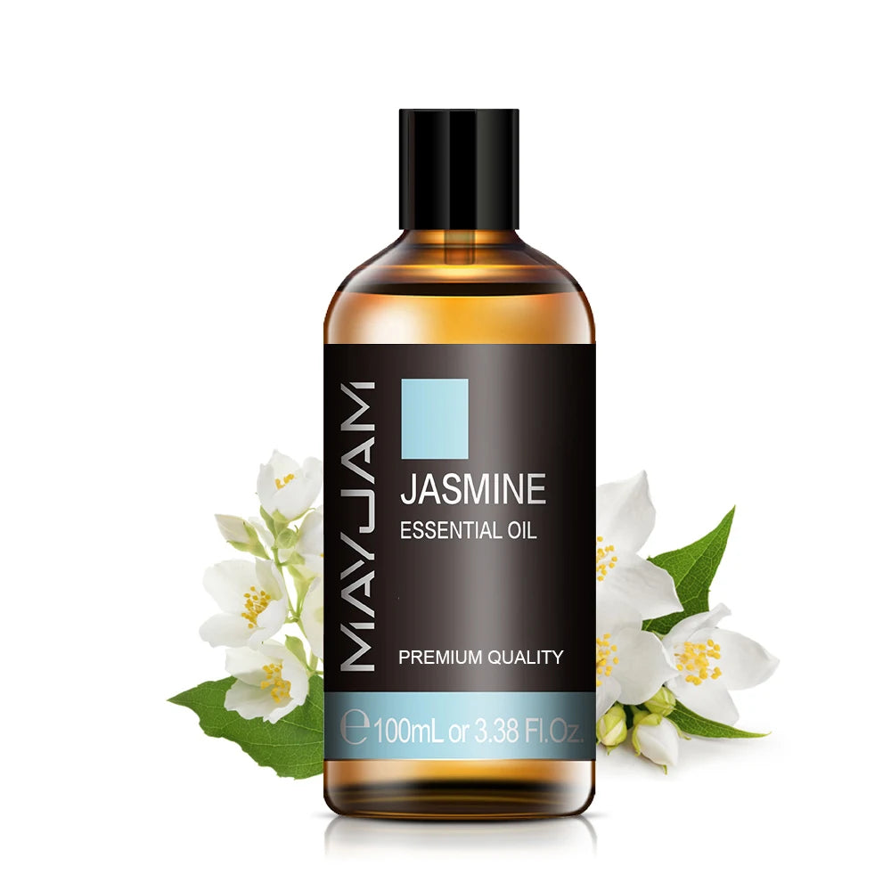 MAYJAM 100ML Pure Natural Aroma Essential Oil Patchouli Rosemary Peppermint Frankincense Sandalwood Cinnamon for Diffuser