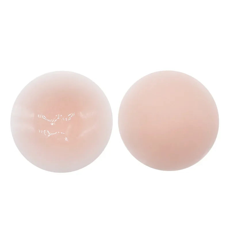 Fashion Silicone Nipple Cover Lift Up Bra Sticker Adhesive Invisible Bras Chest Patch for Women Reusable Chest Breast Petals Pad