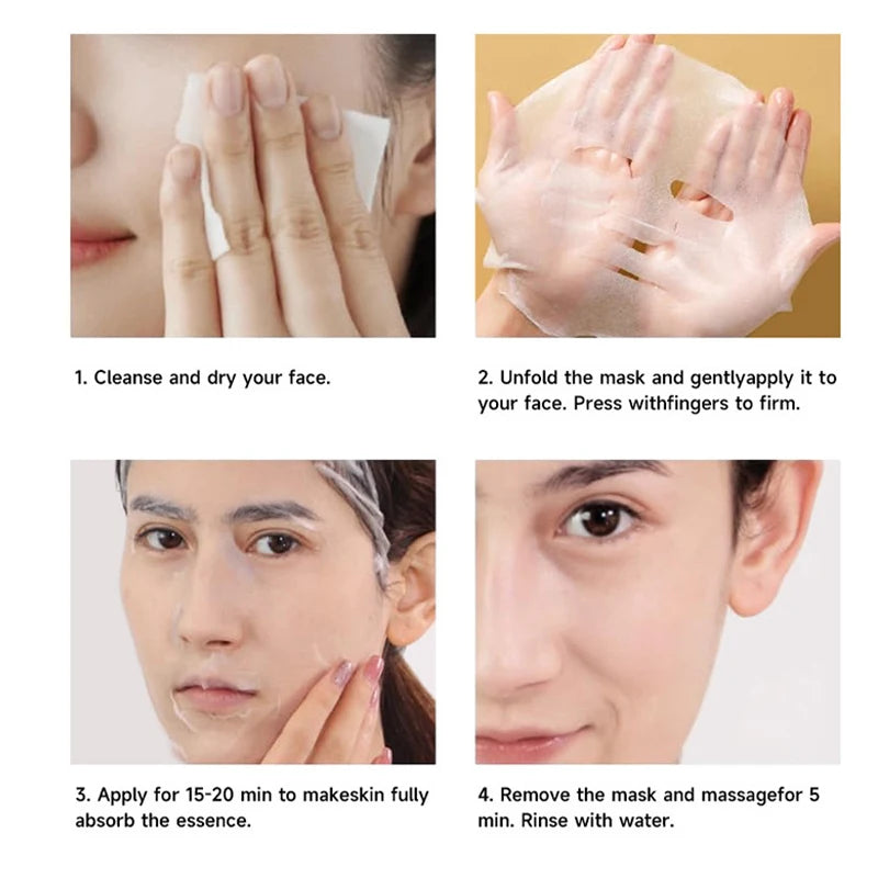 Deep Collagen Anti Wrinkle Lifting Mask Collagen Face Mask Overnight, Deep Collagen Mask for Lifting Firming Moisturizing