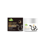 Hanchobit Snake Venom Cream Reduce Fine Lines and Wrinkles Remover Anti-Aging Lifting Facial Moisturizer Korean Night Cream 50ml