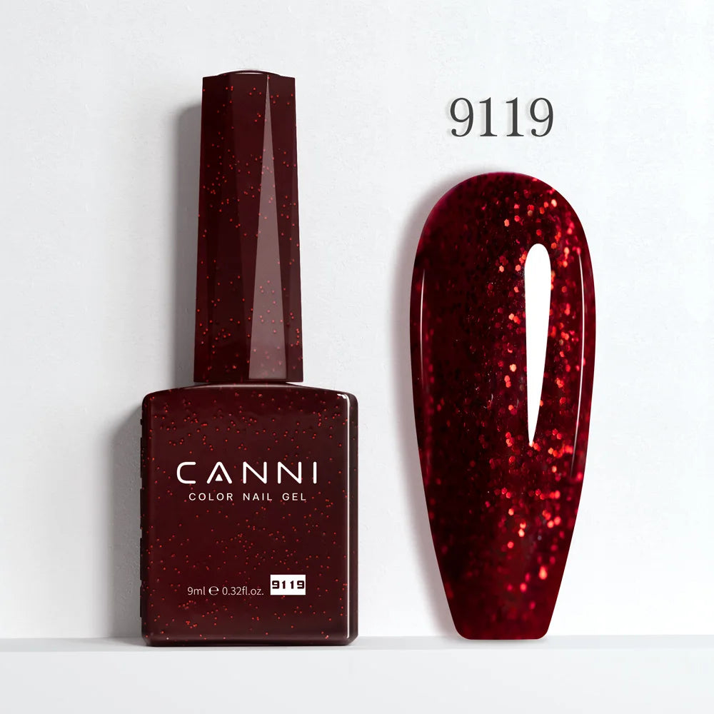 CANNI Nail Gel Polish HEMA FREE TPO FREE Summer Colors Semi Permanent Soak Off UV LED Self-leveling Great Coverage Gel Varnish