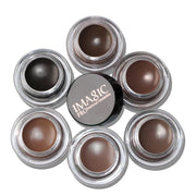 6 Colors Professional Eyebrow Gel Eyebrow Enhancer Brow Enhancers Tint Makeup Eyebrow Brown With Brow Brush Tools