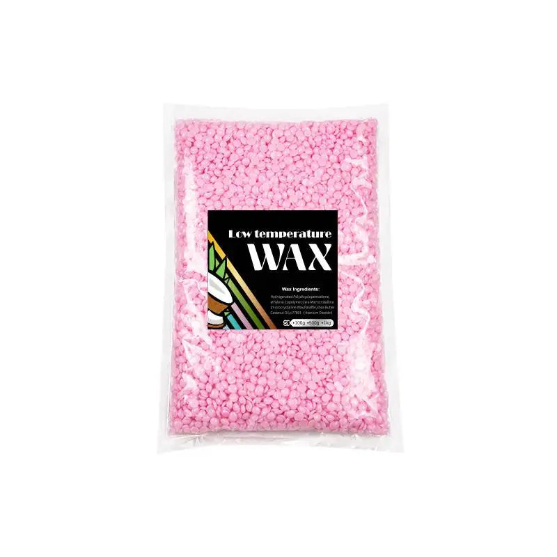 500g/100g Hard Wax Beans Solid Hair Remover No Strip Depilatory Hot Film Wax Bead Hair Removal for Full Body Bikini Leg Eyebrow