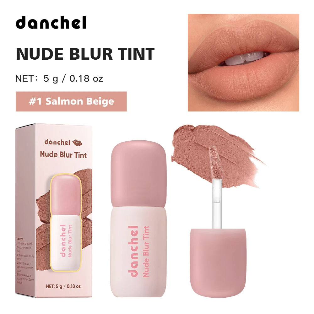 Nude Blur Tint Smudge-proof Visibly Smooths Lip Lines Airy Matte Texture Lip Gloss Wide Range of Shades 2-in 1 Lip & Cheek Tint