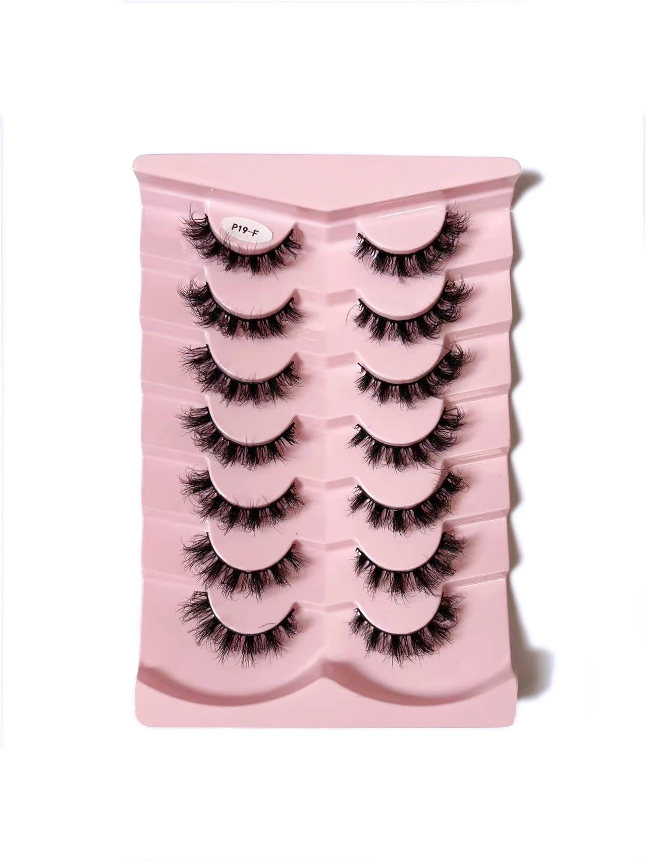 Dropshipping 7/10 Pairs Eyelashes Natural Long 3D Lashes Fluffy Volume  False Eyelashes Cruelty Free Wispy Lashes Makeup Cilios