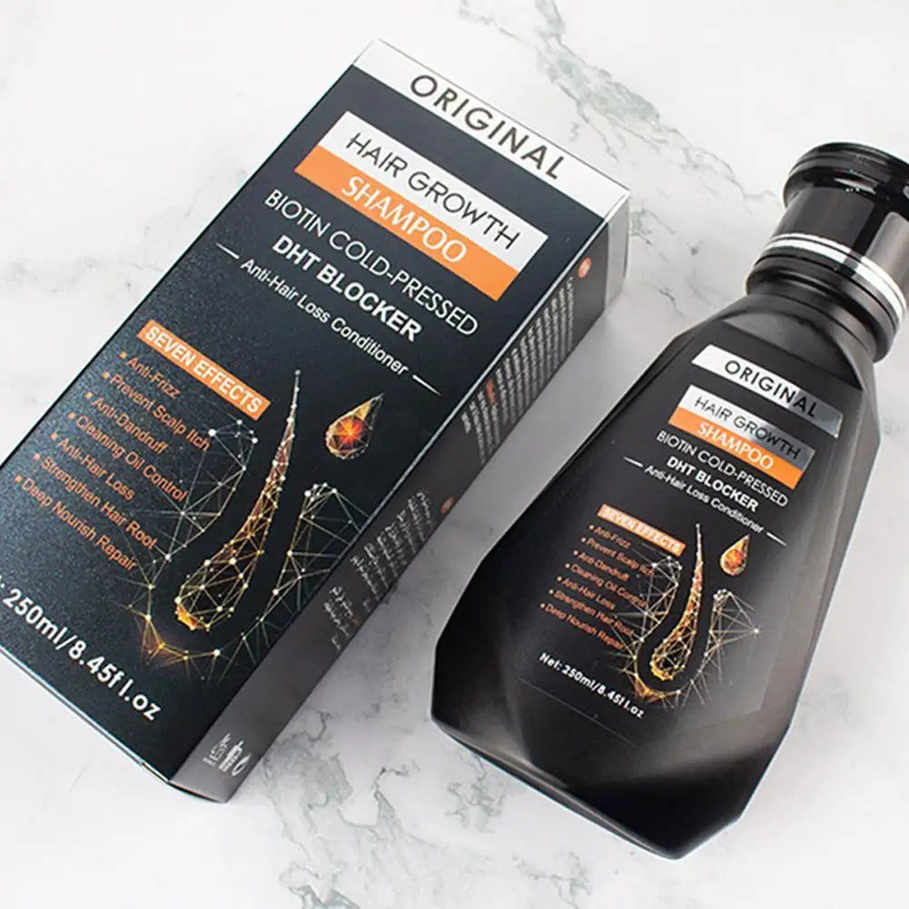 1/2/3Pcs Hair Growth Shampoo, Ginger Shampoo Deep Cleaning Nourish Scalp Deep Cleaning Nourish Scalp Enhance Hair Elasticity