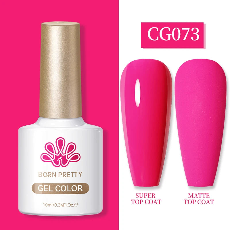BORN PRETTY 10ML Nail Gel Polish Soak Off UV LED Semi Permanent Nail Salon Home Design French Nails Manicure Gel Nails