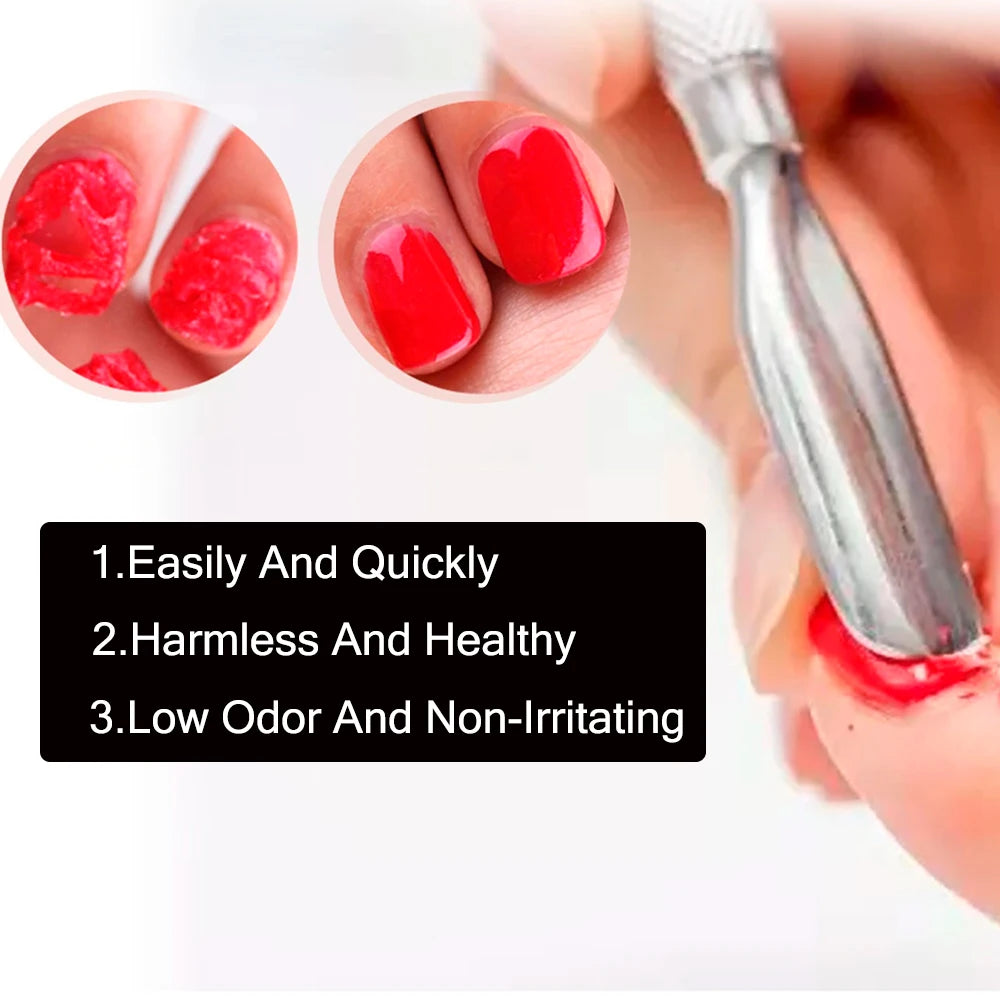 Tinovo Uno 15ML Magic Remover Professional Quick Step Nail Gel Polish Remover Burst Semi Permanent Soak Off Degreasr Cream