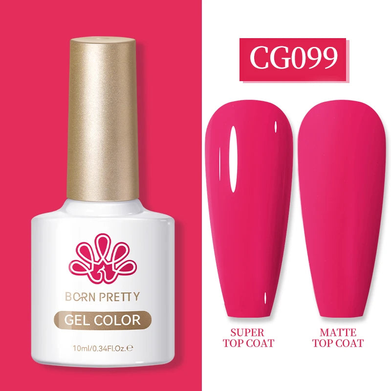 BORN PRETTY 10ML Nail Gel Polish Soak Off UV LED Semi Permanent Nail Salon Home Design French Nails Manicure Gel Nails