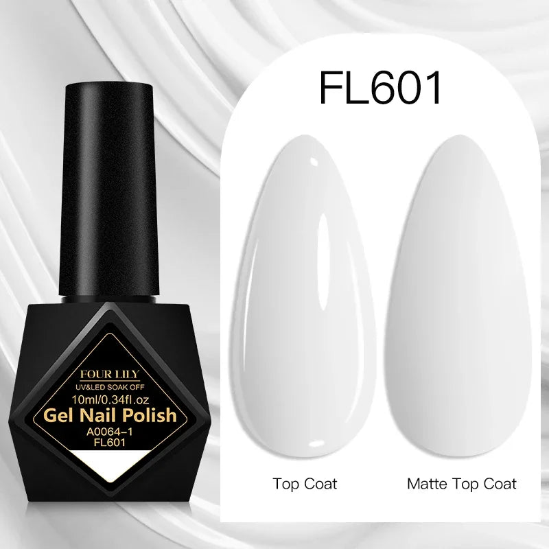 10ml Gel Nail Polish 162 Colors Nail Supplies Vernis Semi Permanent Nail Art Manicure Soak Off LED UV Gel Nail Varnishes Summer