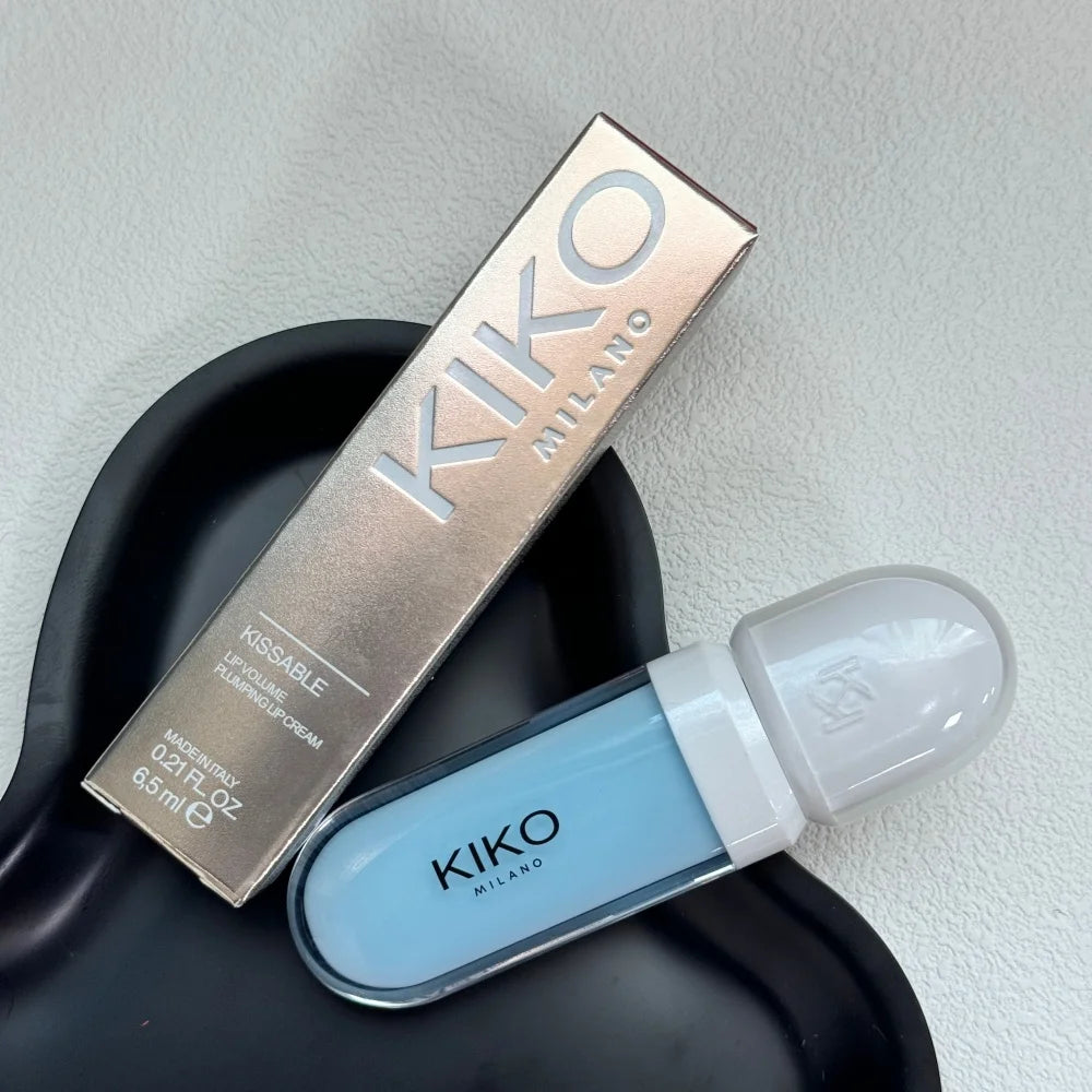 Kiko Double Headed Lipstick Transparent Mirror Non Fading Non Stick Cup Lip Gloss Milk Tea Bean Paste Naked Nature Lip Makeup