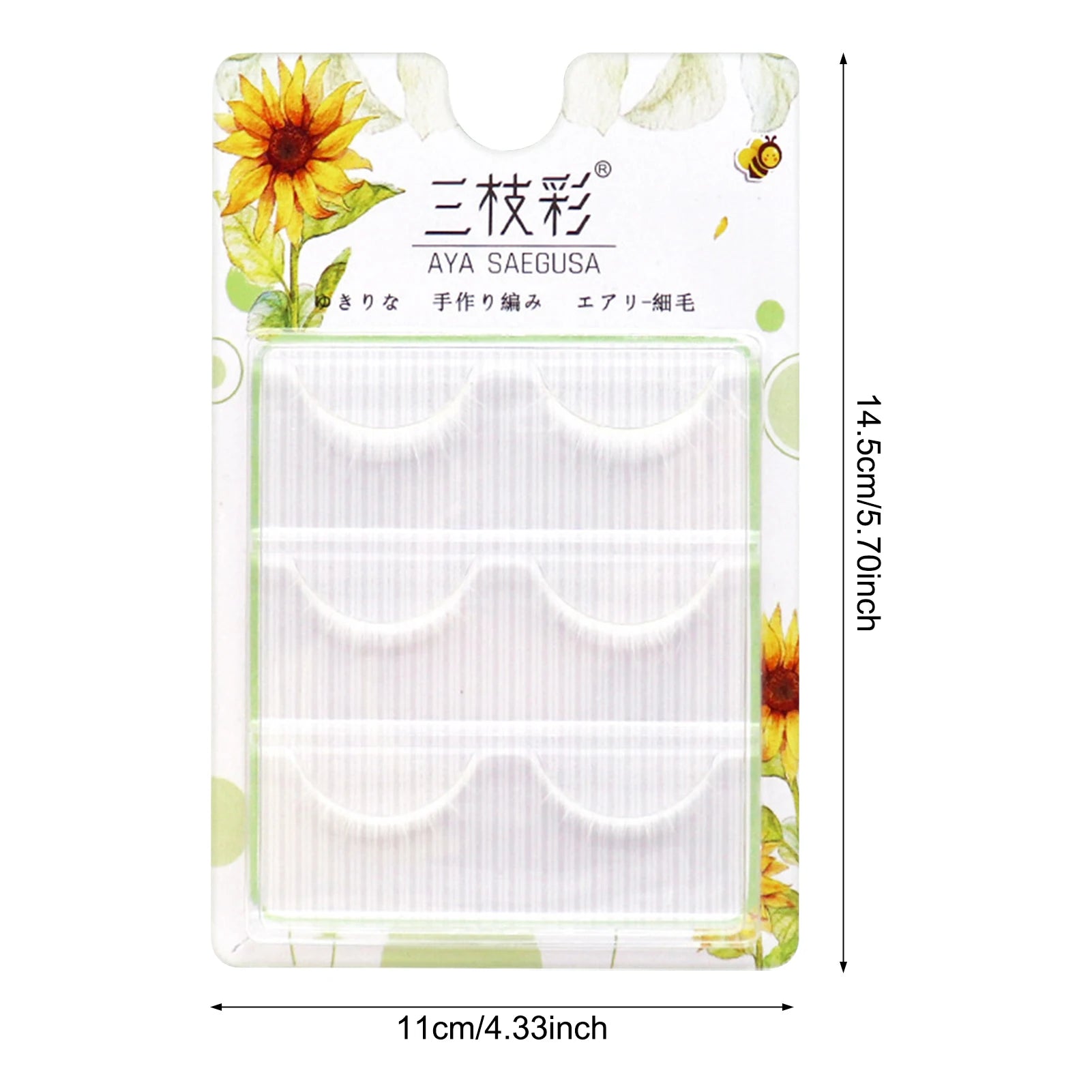 False Eyelashes Cosplay White One-Piece False Eyelashes Natural Thin Band False Eyelashes for Beauty Blogger Makeup Supplies
