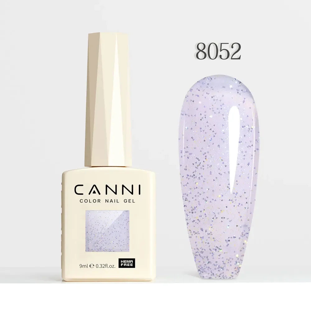 CANNI HEMA TPO FREE Gel Nail Polish Galaxy Cat Eye Gel Magnet Glitter Diamond Sparkle Gorgeous Color Soak Off UV LED Gel Lacquer