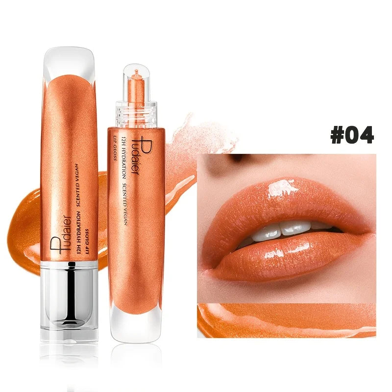 Moisturizing Waterproof Lip Gloss Non Sticky High Shine Sheer Tint Long Lasting Glamour Lip Makeup