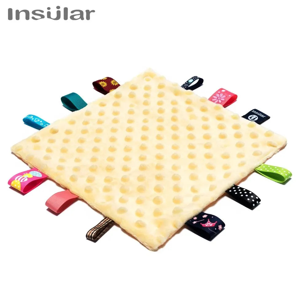 25*25cm Baby Soothe Appease Towel High Quality Soft Baby Calm Wipes Baby Towel Blanket Cute Cartoon Plush Toys For Baby