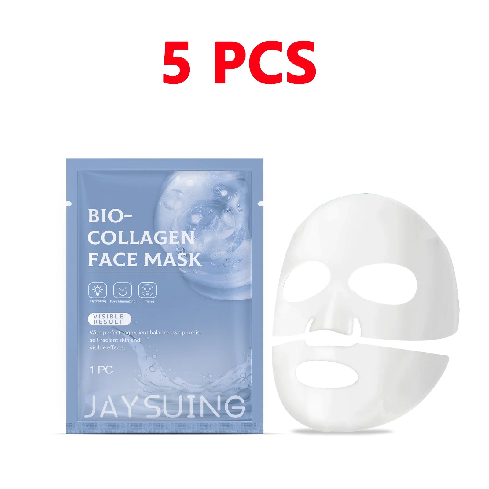 1/3/5/10Pcs Collagen Mask Korean Overnight Hydrating Face Mask Hyaluronic Acid  Shrink Pores Hydration Deep Elasticity Skin Care