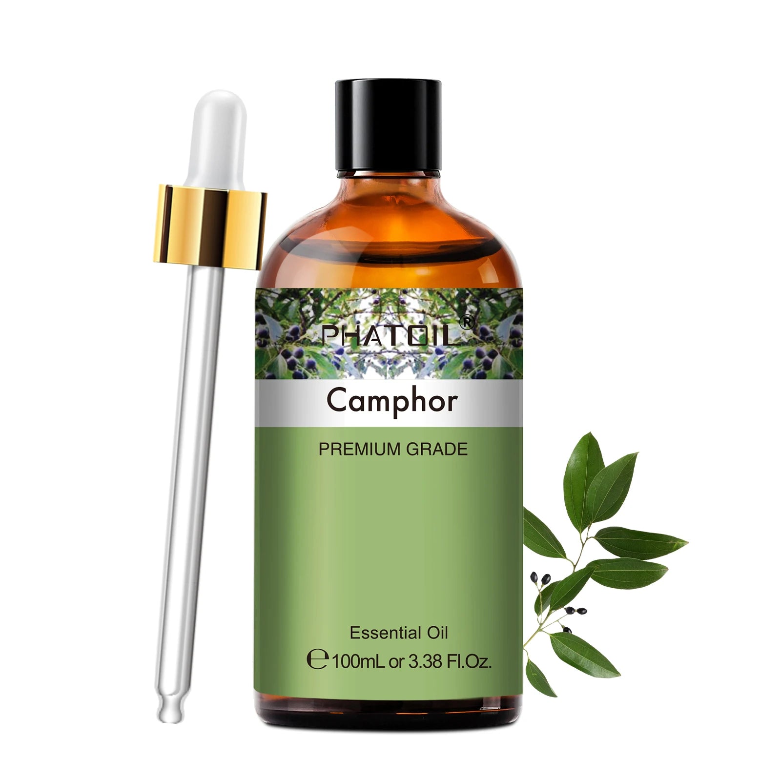 PHATOIL 2pcs/1pcs Lavender Aromatherapy Essential Oil For Diffuser,Candle Making-100ml Eucalyptus Jasmine Vanilla Cinnamon Oils