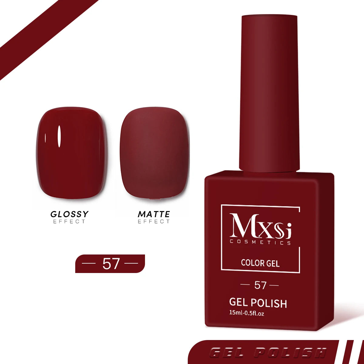 15ml French Gel Nail Polish 60 Colors Nail Supplies Vernis Semi Permanent Nail Art Manicure Soak Off LED UV Gel Nail Varnishes